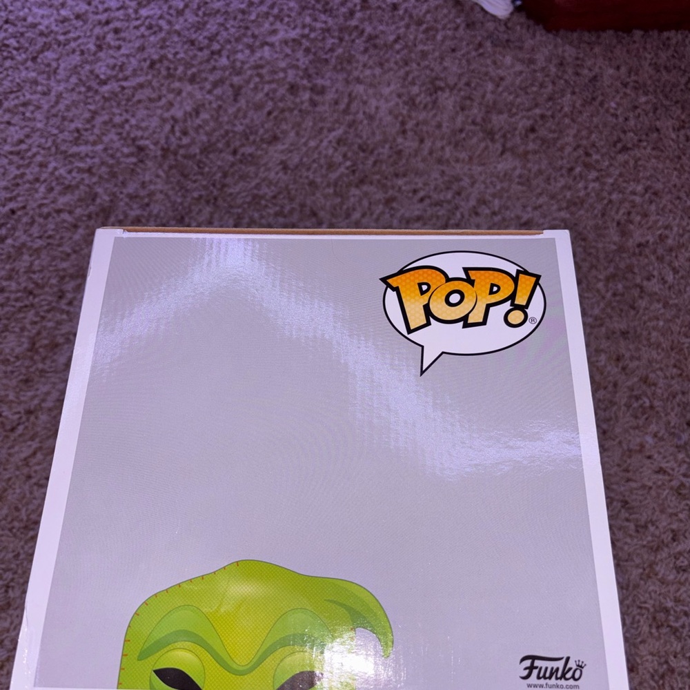 JUMBO 10' FUNKO POP Disney Oogie Boogie Vinyl Figure - Green - Picture 2 of 8